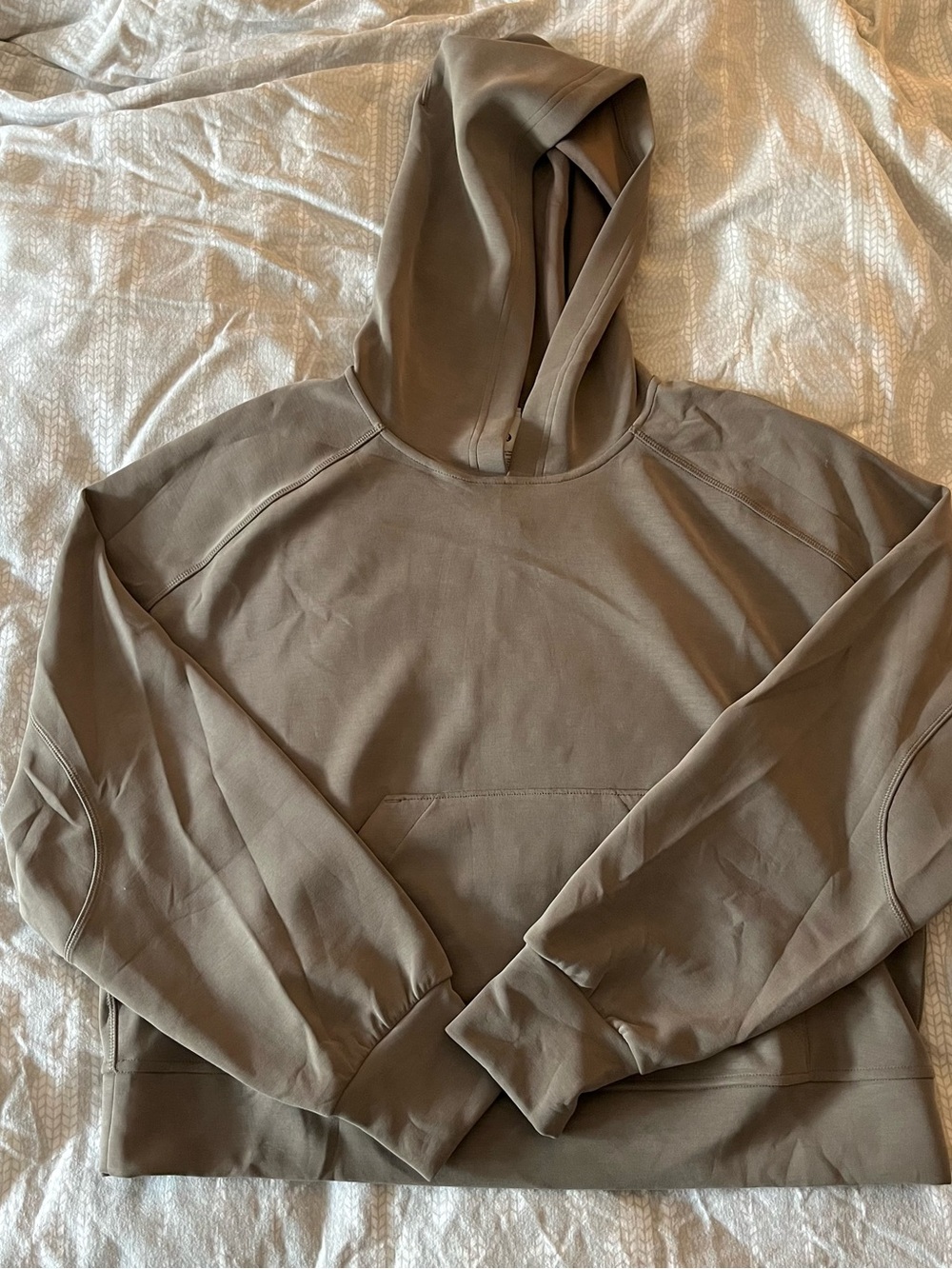 Lululemon Sofstreme Hoodie in Nomad (size 8)